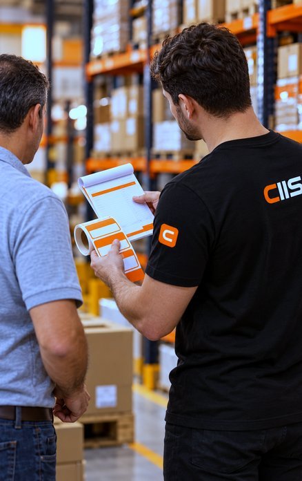 Atendimento da CIIS a um cliente do atacado